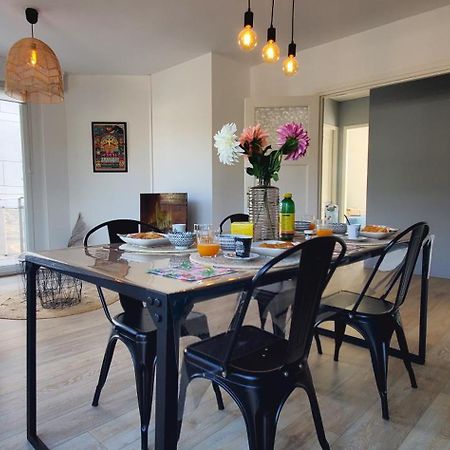 Le Clemenceau Appart-Calais Nord-Balcon-Plage Dış mekan fotoğraf