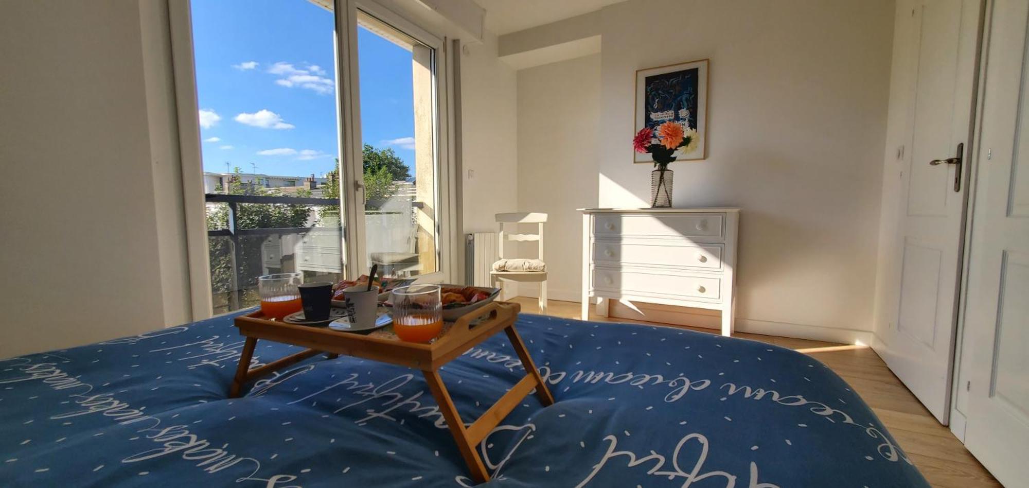 Le Clemenceau Appart-Calais Nord-Balcon-Plage Dış mekan fotoğraf