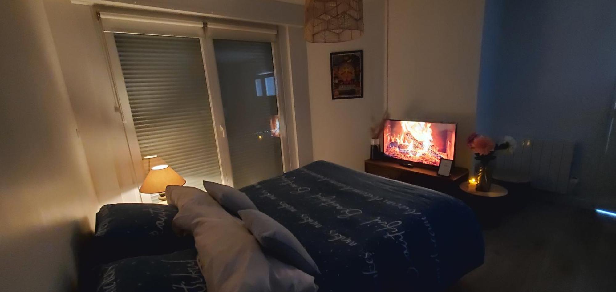 Le Clemenceau Appart-Calais Nord-Balcon-Plage Dış mekan fotoğraf
