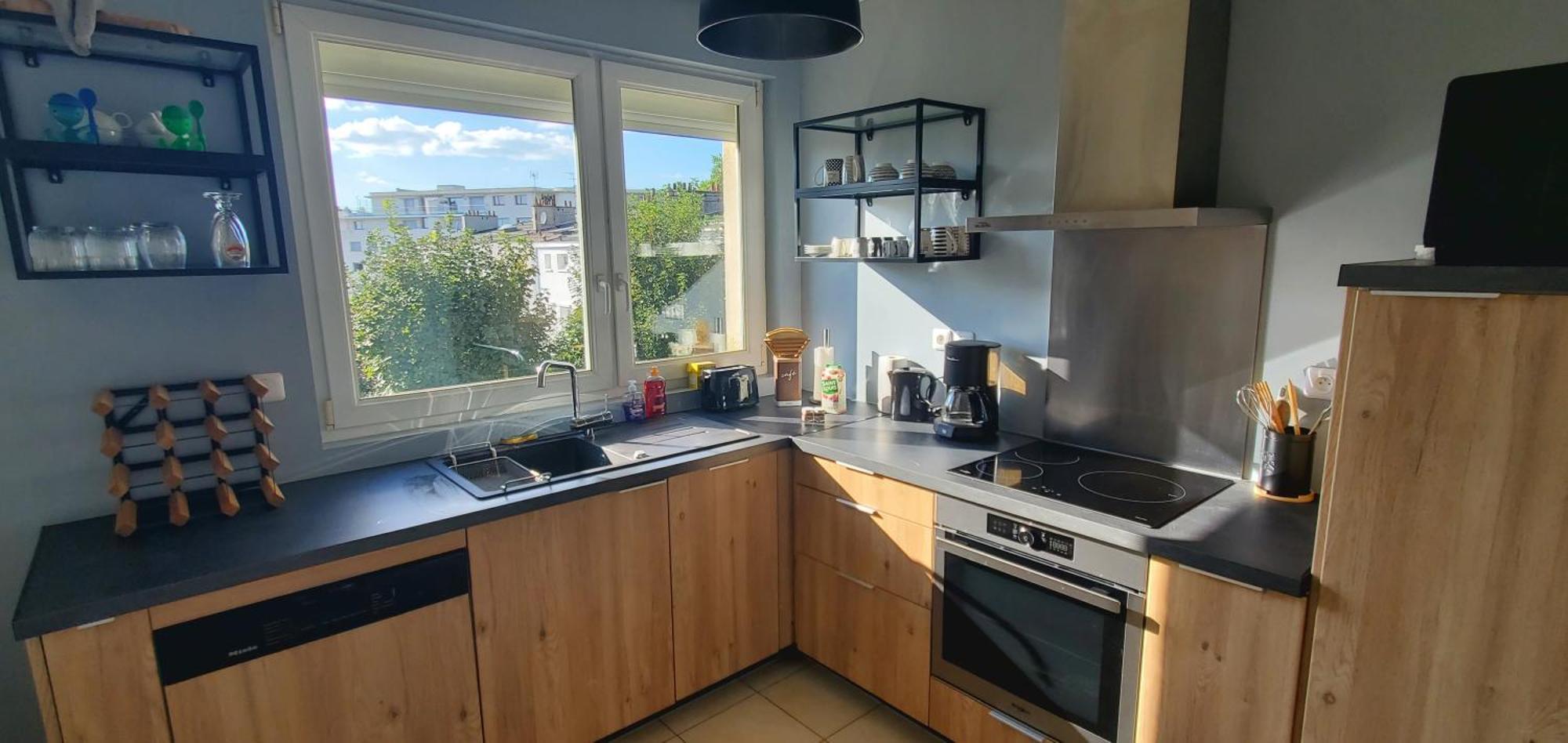 Le Clemenceau Appart-Calais Nord-Balcon-Plage Dış mekan fotoğraf