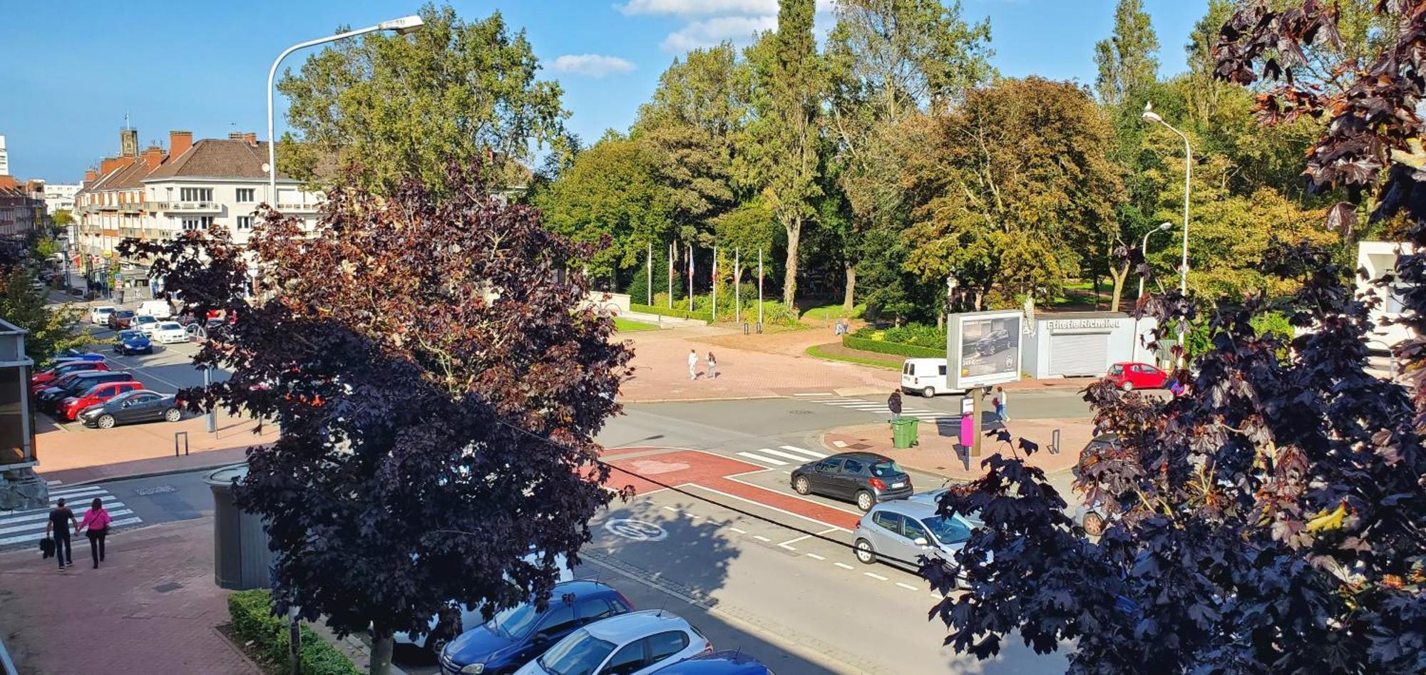 Le Clemenceau Appart-Calais Nord-Balcon-Plage Dış mekan fotoğraf